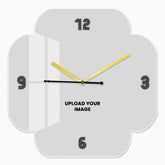 Personalized Acrylic Wall Clock with Classic Shape